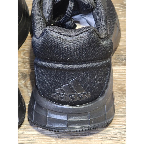 Adidas Duramo 10 Wide Sneaker Mens Size 9 Athletic Running Shoes Triple‎ Black main image 12